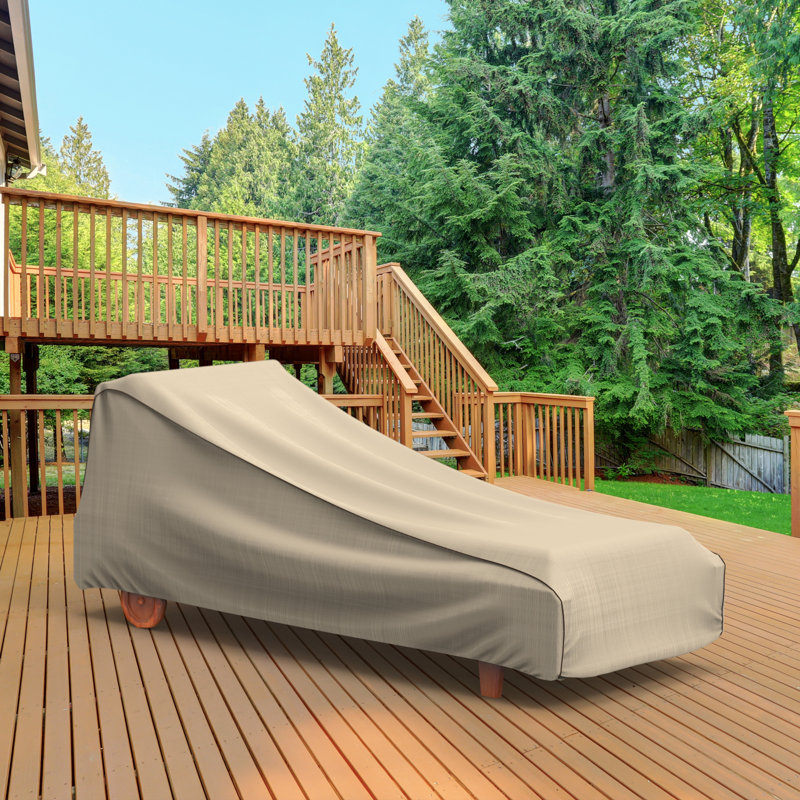 Arlmont & Co. Mojave Patio Chaise Lounge Cover & Reviews Wayfair